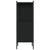 Bookcase Black 72x28x77.5 cm Engineered Wood