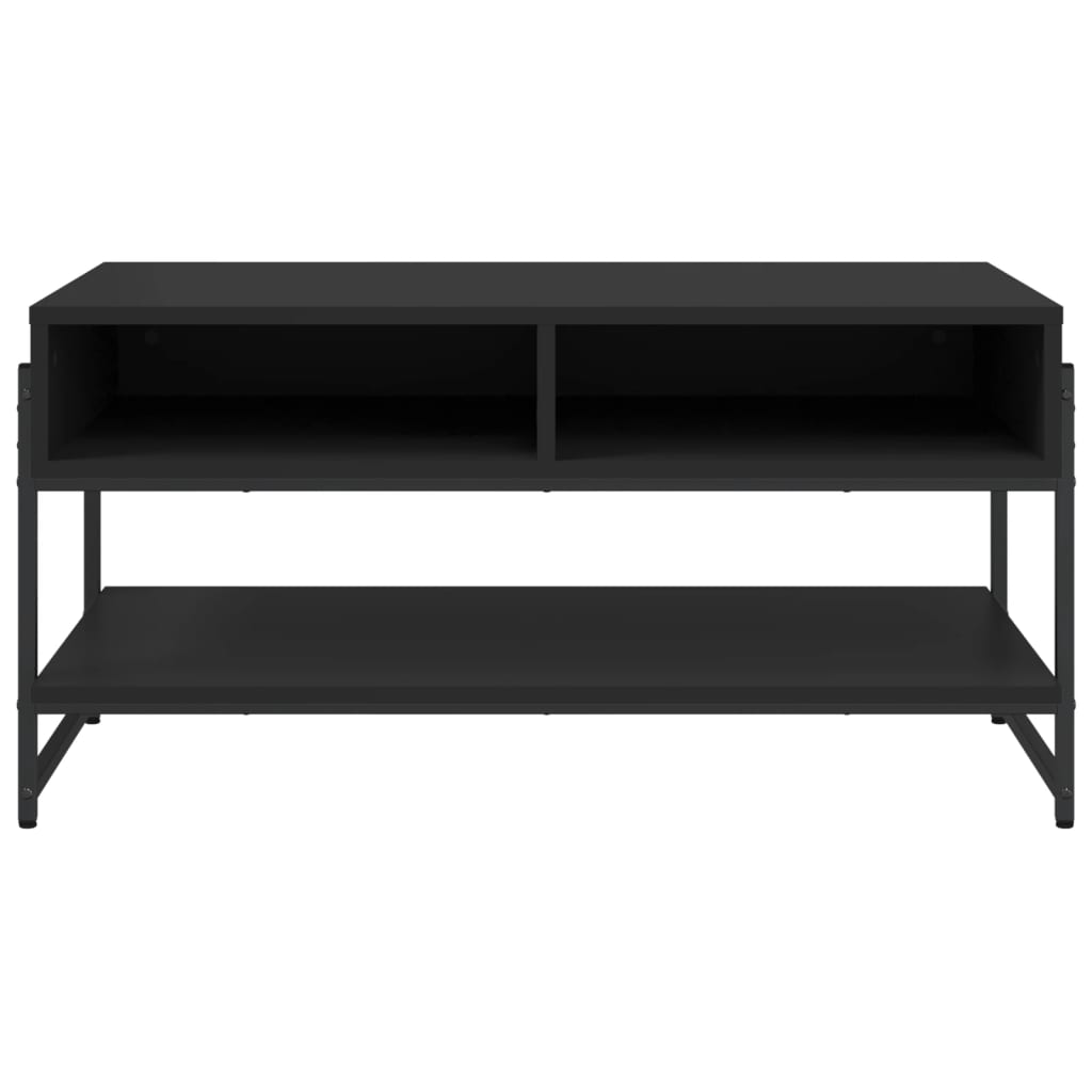 Coffee Table Black 90x50x45 cm Engineered Wood