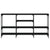 Console Table Black 160x29x80 cm Engineered Wood