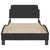 Bed Frame without Mattress Black 90x190 cm Velvet