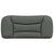 Headboard Cushion Dark Grey 90 cm Fabric