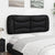 Headboard Cushion Black 137 cm Double Faux Leather