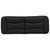 Headboard Cushion Black 137 cm Double Faux Leather