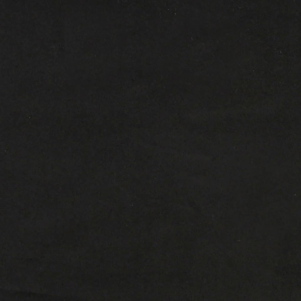 Headboard Cushion "Hanko" Black 153 cm Velvet