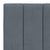 Bed Frame without Mattress "Hanko" Dark Grey 90x190 cm Velvet