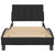 Bed Frame without Mattress "Hanko" Black 90x190 cm Velvet