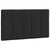 Bed Frame without Mattress "Hanko" Black 90x190 cm Velvet