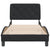 Bed Frame without Mattress Black 90x190 cm Velvet