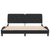 Bed Frame without Mattress Black 180x200 cm Velvet