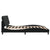 Bed Frame without Mattress Black 180x200 cm Velvet