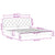 Bed Frame without Mattress Black 180x200 cm Velvet