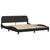 Bed Frame without Mattress Black 183x203 cm King Faux Leather