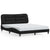 Bed Frame without Mattress Black 152x203 cm Queen Faux Leather