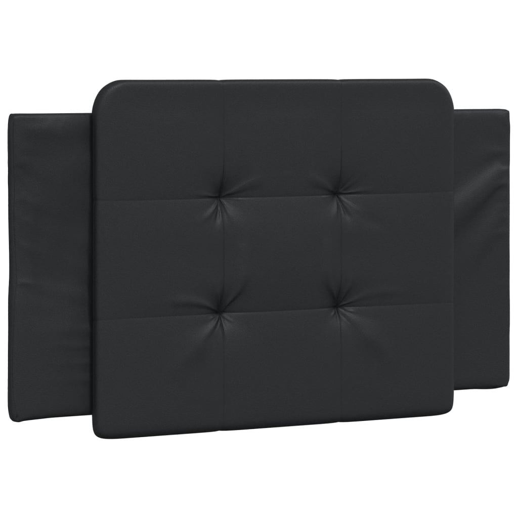 Bed Frame without Mattress "Zadar" Black 90x190 cm Faux Leather