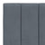 Bed Frame without Mattress "Hanko" Dark Grey 90x190 cm Velvet