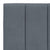 Bed Frame without Mattress "Hankor" Dark Grey 107x203 cm King Single Velvet