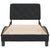 Bed Frame without Mattress Black 90x190 cm Velvet