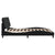 Bed Frame without Mattress Black 180x200 cm Velvet