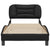 Bed Frame without Mattress Black 90x190 cm Faux Leather