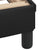 Bed Frame without Mattress "Hvar" Black 90x190 cm Faux Leather