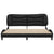 Bed Frame without Mattress Black 183x203 cm King Faux Leather