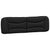 Bed Frame without Mattress "Hvar" Black and White 180x200 cm King Faux Leather