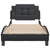 Bed Frame without Mattress Black 90x190 cm Faux Leather