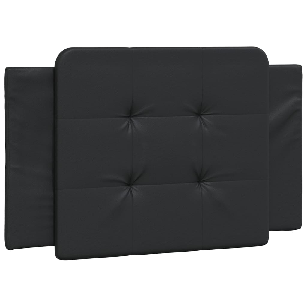 Bed Frame without Mattress Black 107x203 cm King Single Faux Leather