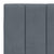 Bed Frame with LED without Mattress "Hanko" Dark Grey 90x190 cm Velvet