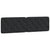 Bed Frame with LED without Mattress Black 180x200 cm Velvet