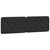 Bed Frame with LED without Mattress Black 152x203 cm Queen Velvet