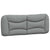 Bed Frame with LED without Mattress "Hvar" Dark Grey 180x200 cm King Fabric