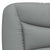 Bed Frame with LED without Mattress "Hvar" Dark Grey 180x200 cm King Fabric