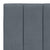 Bed Frame with LED without Mattress "Hanko" Dark Grey 90x190 cm Velvet