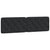 Bed Frame with LED without Mattress Black 180x200 cm Velvet