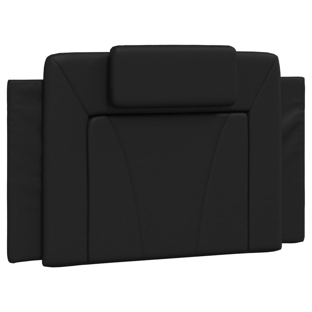 Bed Frame "Viana" with LED without Mattress Black 90x190 cm