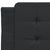 Bed Frame with LED without Mattress "Zadar" Black 90x190 cm