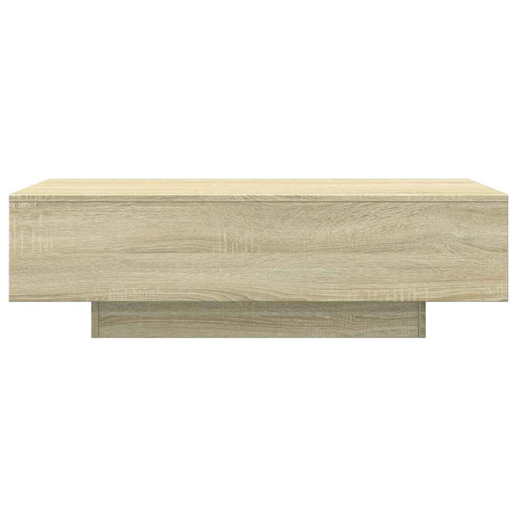 Coffee Table Sonoma Oak 100x49.5x31 cm Engineered Wood