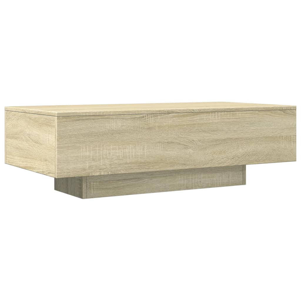 Coffee Table Sonoma Oak 100x49.5x31 cm Engineered Wood