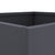 Planters 2 pcs Anthracite 32x30x29 cm Steel