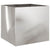 Planters 2 pcs Silver 42x40x39 cm Stainless Steel