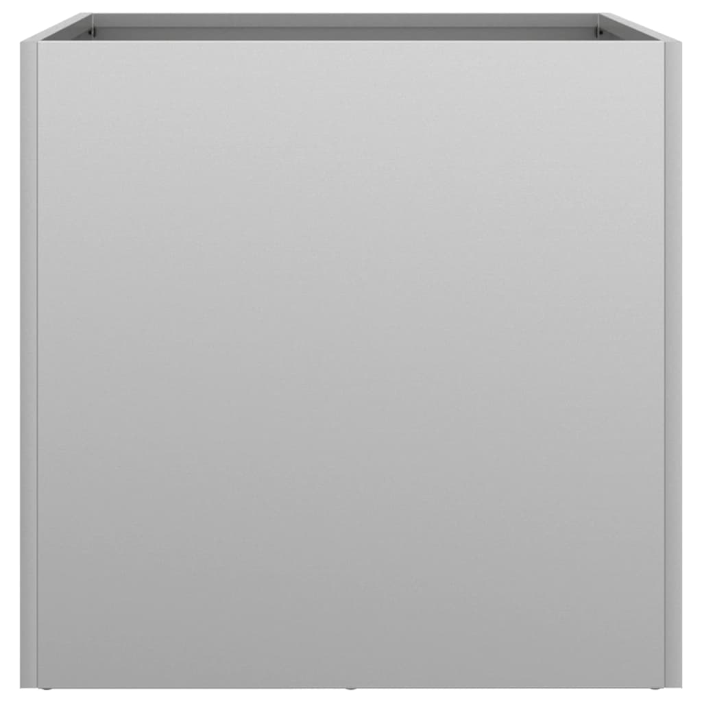 Planter Silver 42x40x39 cm Galvanised Steel