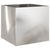 Planter Silver 49x47x46 cm Stainless Steel