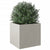 Planter Silver 49x47x46 cm Stainless Steel