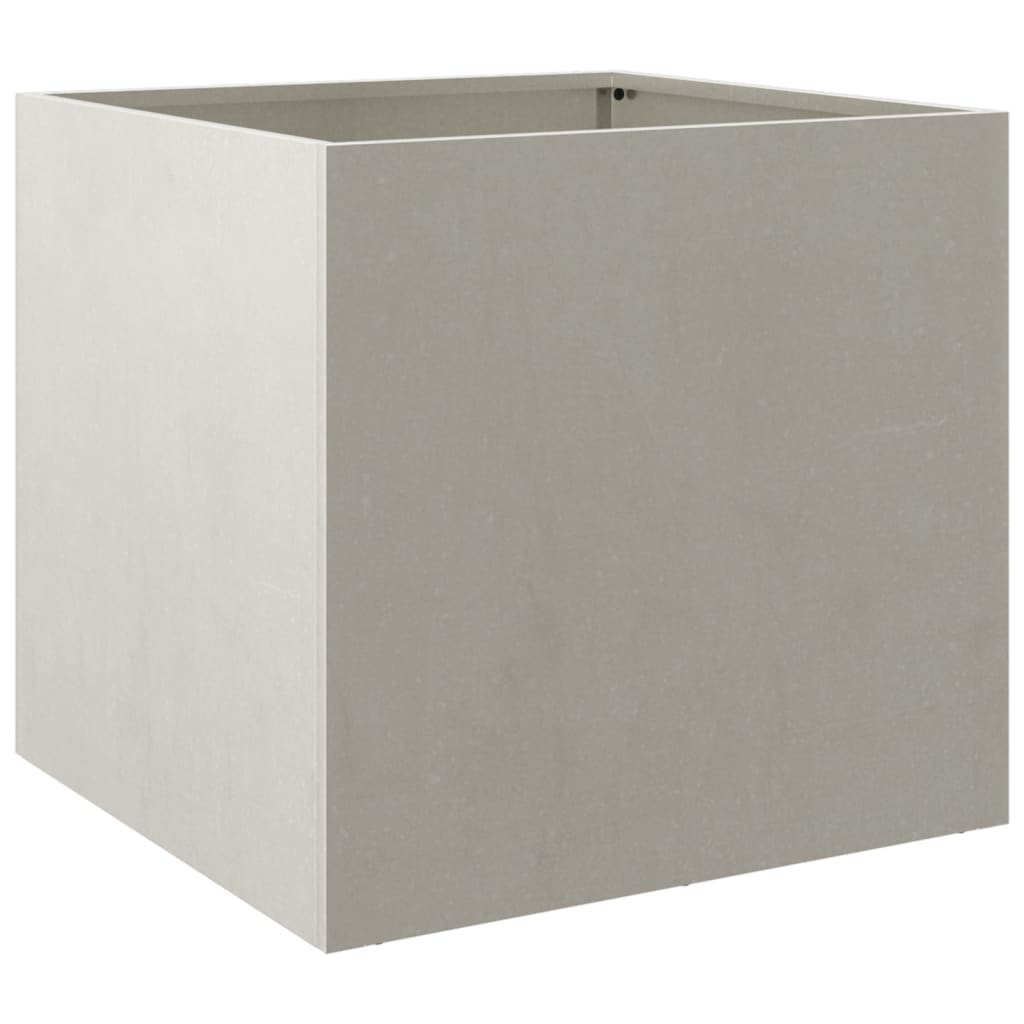 Planter Silver 49x47x46 cm Stainless Steel