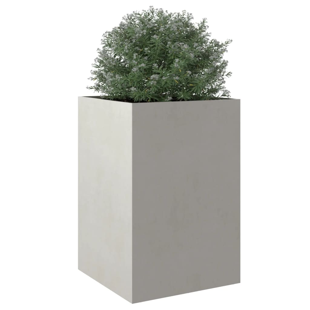 Planter Silver 52x48x75 cm Stainless Steel