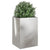 Planter Silver 52x48x75 cm Stainless Steel