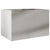 Planter Silver 62x40x39 cm Stainless Steel