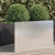 Planter Silver 62x40x39 cm Stainless Steel