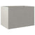 Planter Silver 62x47x46 cm Stainless Steel